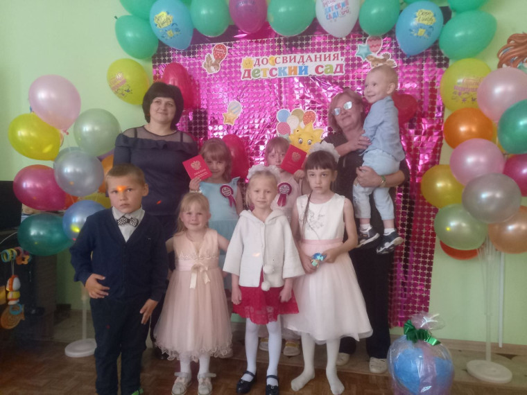 Выпускной в детском саду.